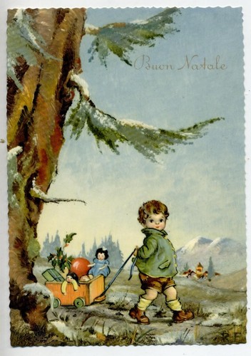 Cartolina bambini augurale - cartolina,
