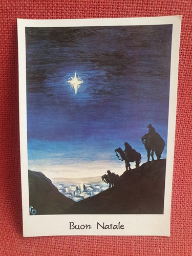 Cartolina buon natale - cartolina,