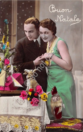Cartolina postcard buon - postcard,