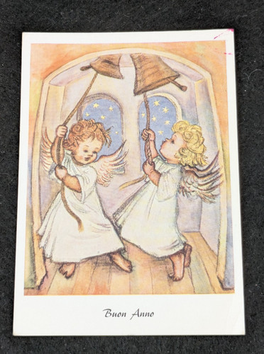 Cartolina augurale buon natale - cartolina,