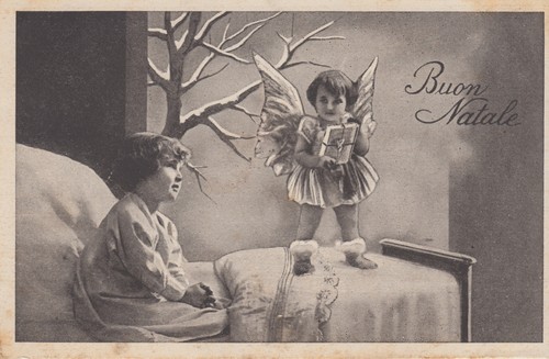 Cartolina buon natale - cartolina,