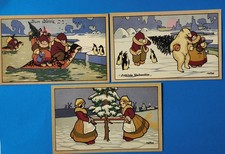 BUON NATALE  3 CARTOLINE