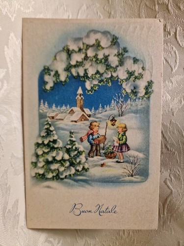 Cartolina buon natale - cartolina,