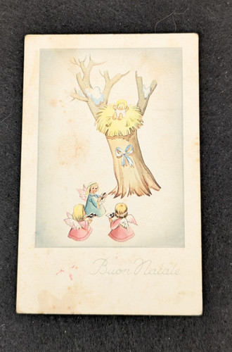 Cartolina augurale buon - cartolina,