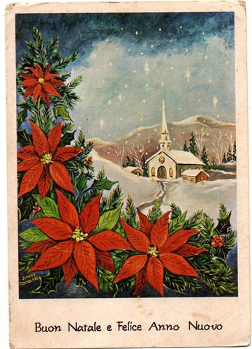 Cartolina 1525 buon natale e - 1525.,