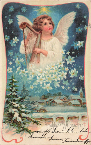 Cartolina buon natale - cartolina,