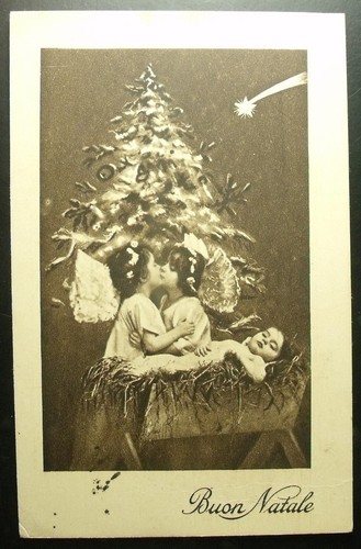 Cartolina buon natale 1931 - natale,