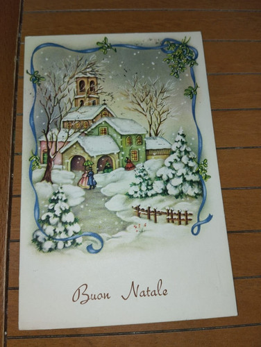 Augurale buon natale - buon,