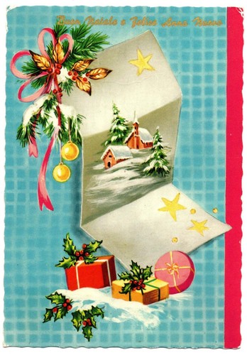 Cartolina 3110 buon natale e - 3110.,
