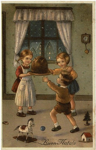 Cartolina augurale buon - augurale,