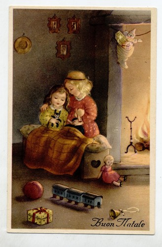 Cartolina bambini augurale - cartolina,