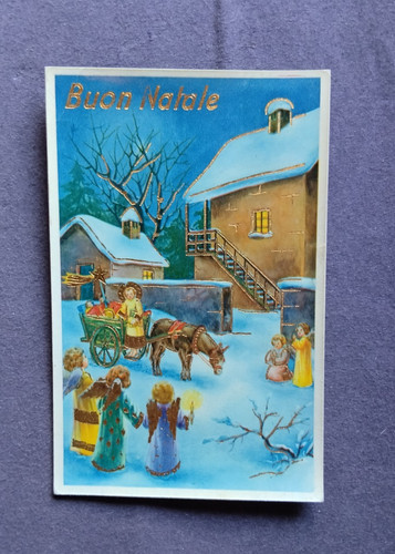 Cartolina buon natale - cartolina,