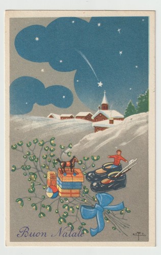 Mmm cartolina buon natale - mmm, fp
