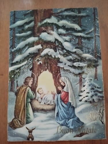 Augurale buon natale sacra - natale,