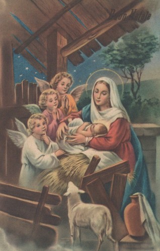 Cartolina augurale buon - cartolina,