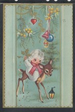 Cartolina Buon Natale Bambino