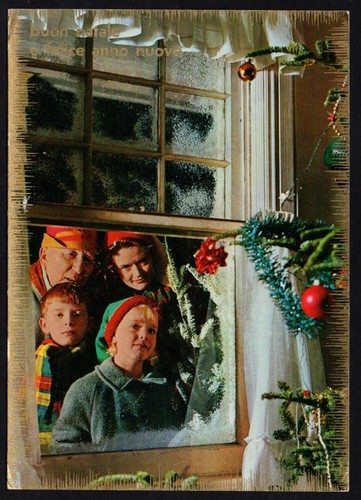 Cartolina augurale buon natale - buon,