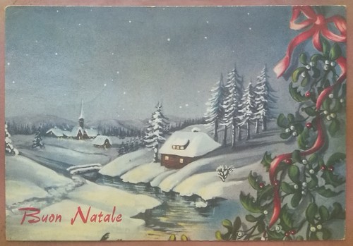 Buon natale cartolina - -,