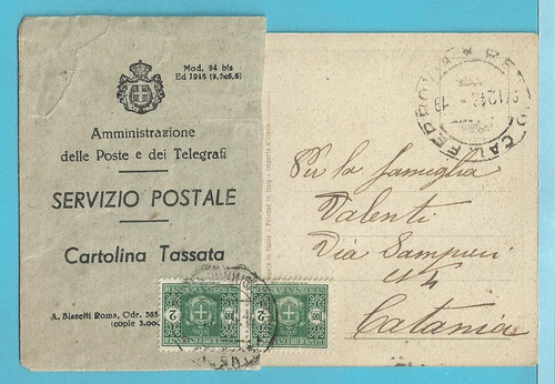 Storia postale cartolina buon - storia,