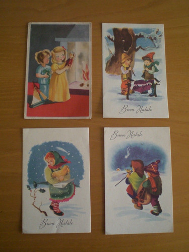 Cartoline natalizie vintage - 4,