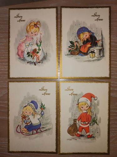 Cartolina buon natale - natale, non