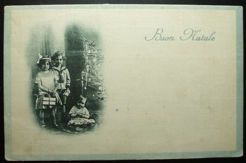 Cartolina buon natale - cartolina, bambini