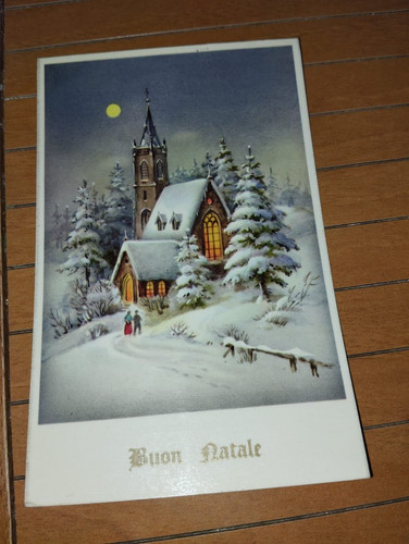 Augurale buon natale paesaggio - buon,