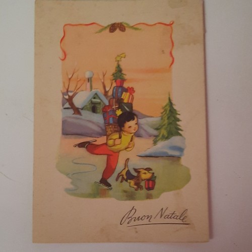 Lotto cartoline augurali - lotto,